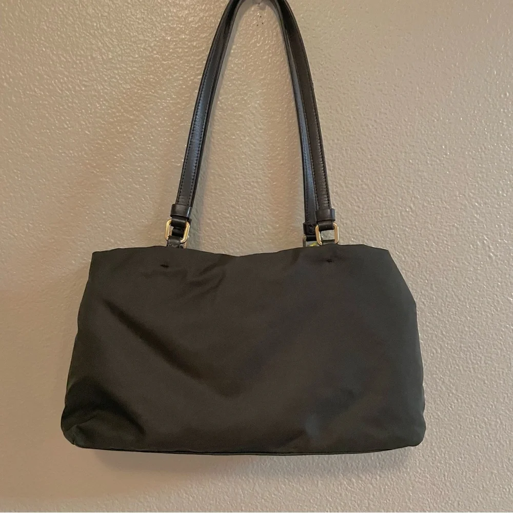 PRADA Nylon Tessuto Shoulder Bag Dark Olive Green - Picture 4 of 9